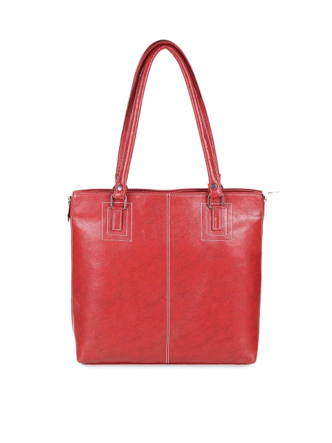 

WALKWAY Maroon Solid Tote Bag
