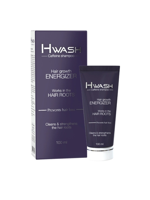 

HWASH Unisex Set Of 2 Hair Growth Advanced Nourishing Shampoo 100ml each, Blue