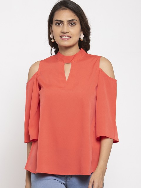 

Magnetic Designs Women Orange Solid Top