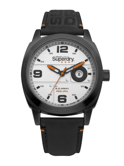 

Superdry Men Silver Analogue Watch SYG236BB