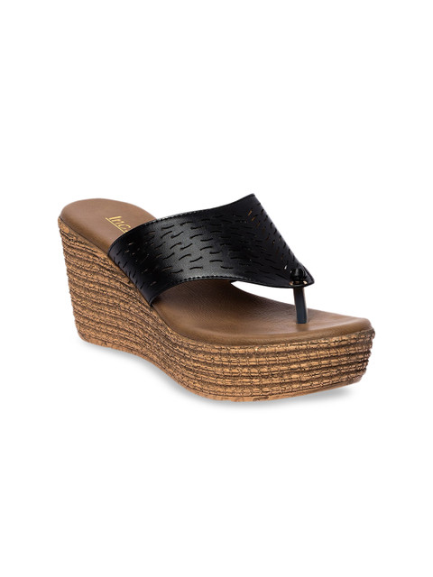 

Inc 5 Women Black Laser Cuts Wedges