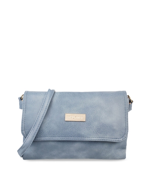 WALKWAY Blue Solid Sling Bag