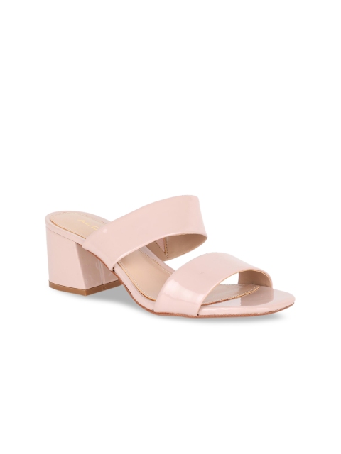 

ALDO Women Pink Solid Block Heels