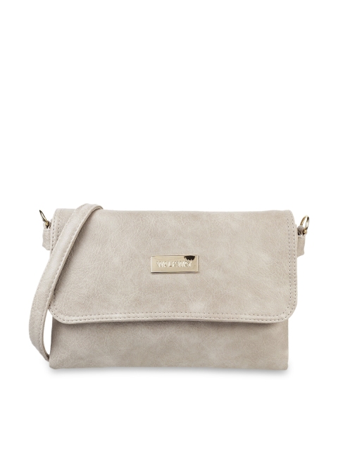 

WALKWAY Beige Solid Sling Bag