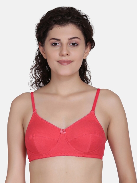

fashiol Pink Solid Non-Wired Non Padded Everyday Bra 1314BR