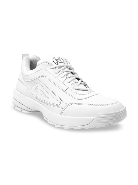 

mr.wonker Men White Sneakers