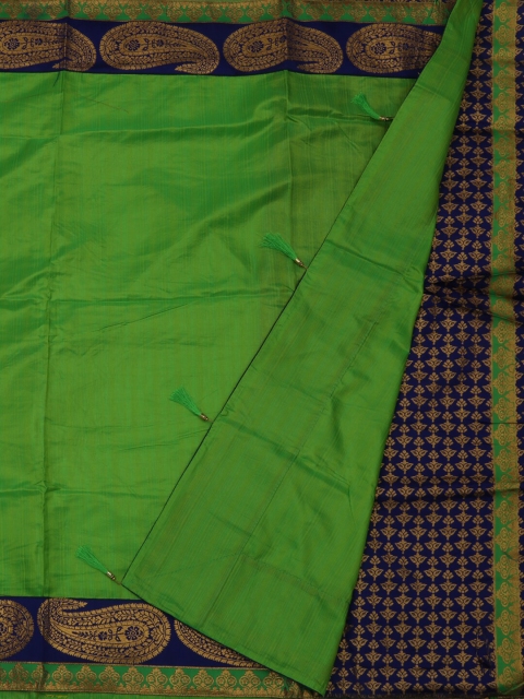 

Pothys Green & Blue Art Silk Woven Design Saree