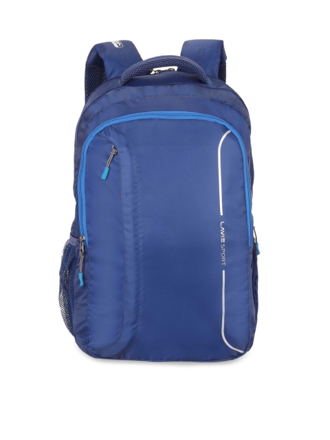 

LAVIE SPORT Unisex Blue Solid Backpack