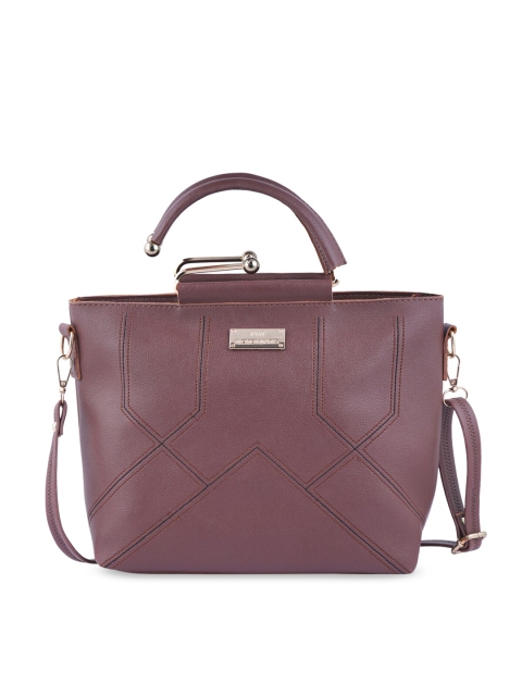 

WOMEN MARKS Brown Solid Handheld Bag