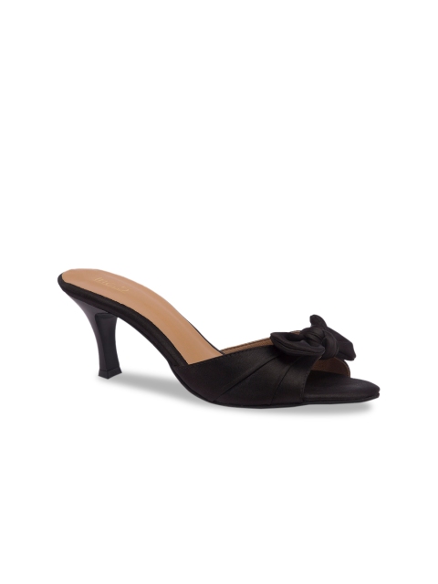 

Inc 5 Women Black Solid Peep Toes