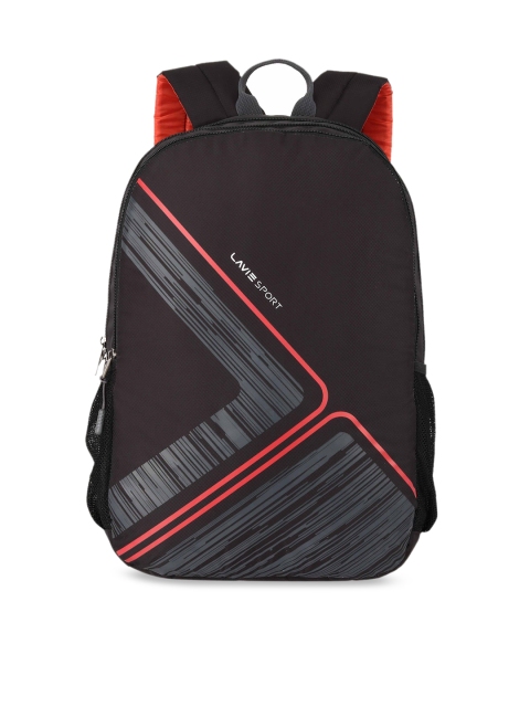 

LAVIE SPORT Women Black Geometric Backpack