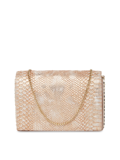 

Tarusa Gold-Toned Textured Clutch