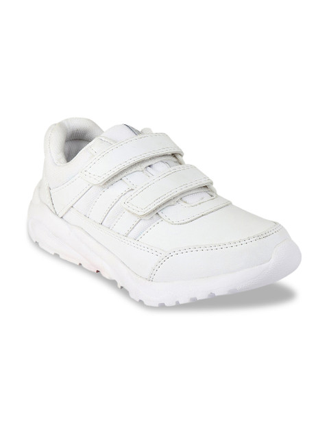 

Rex Boys White Solid Sneakers