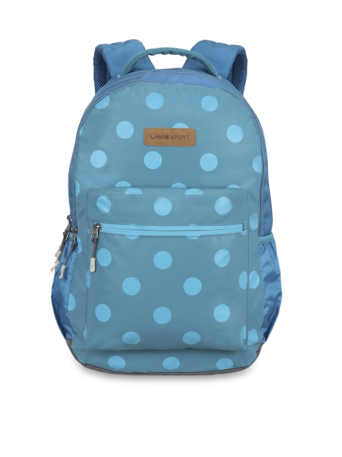 

LAVIE SPORT Women Blue Geometric Backpack