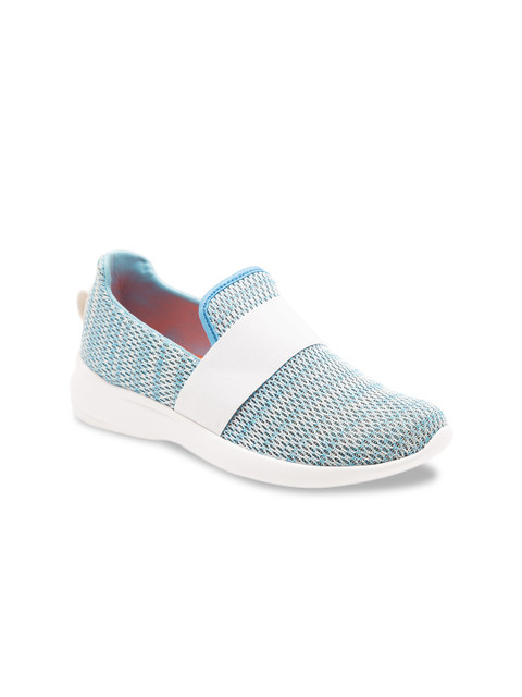 

Ganuchi Women Blue Mesh Running Shoes