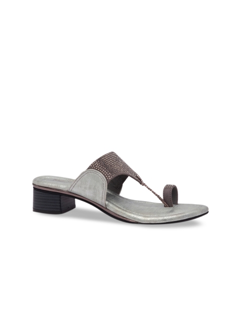 

Inc 5 Women Grey Embellished Heels