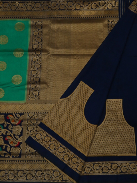 

Pothys Green Woven Design Saree