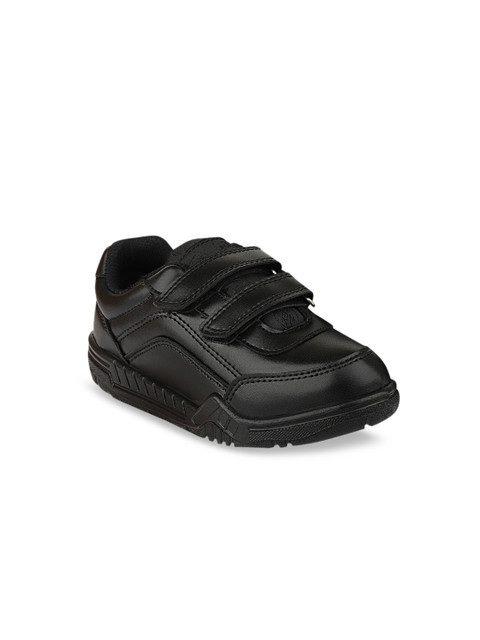 

Rex Boys Black Solid Slip-On Sneakers