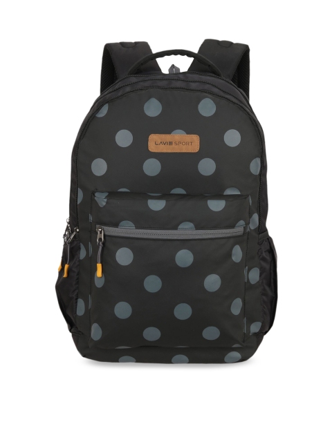 

LAVIE SPORT Women Black Geometric Backpack