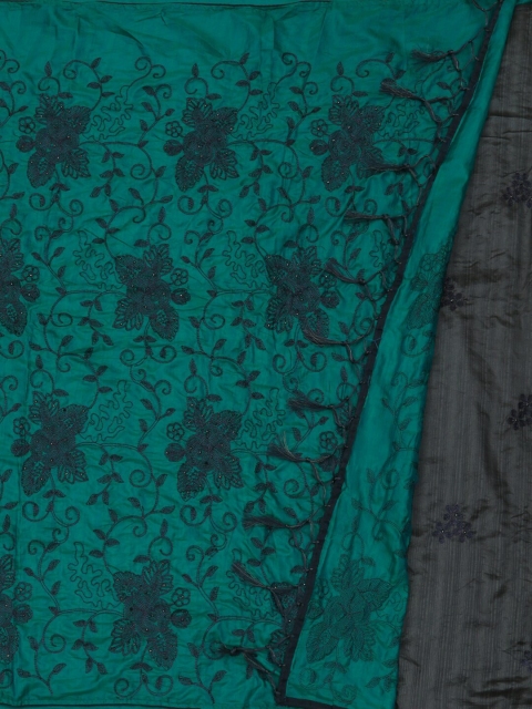 

Pothys Green Embellished Saree