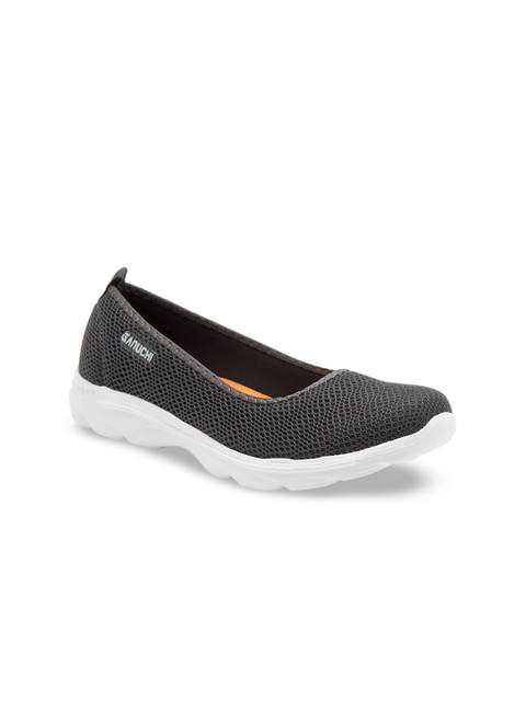 

Ganuchi Women Grey Mesh Running Shoes