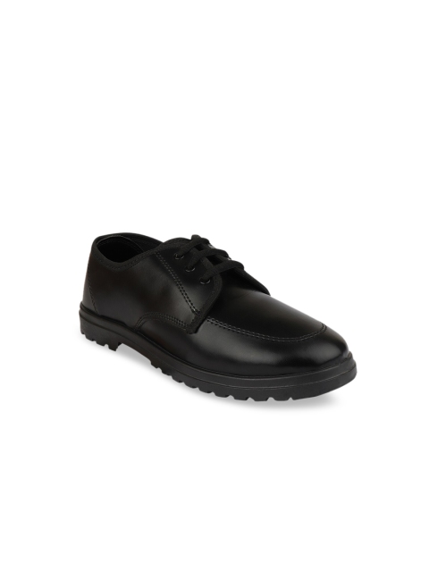 

Rex Boys Black Solid Derbys