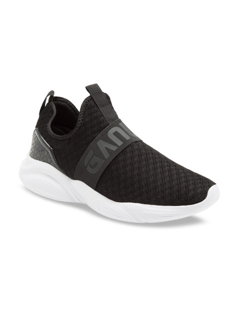 

Ganuchi Men Black Mesh Running Shoes