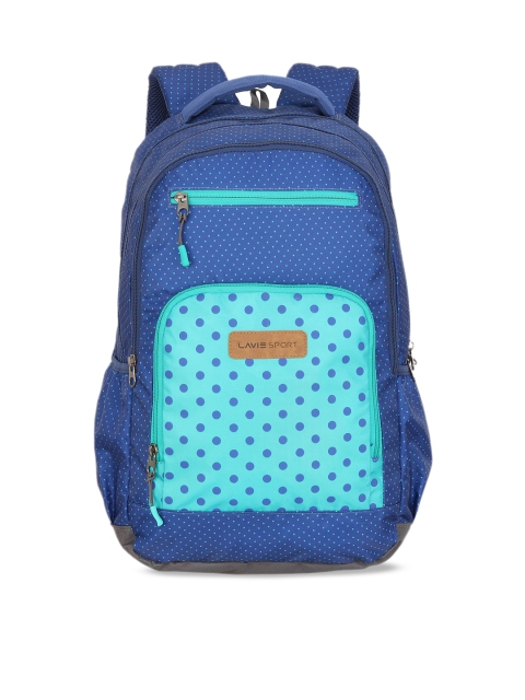 

LAVIE SPORT Women Blue Geometric Backpack