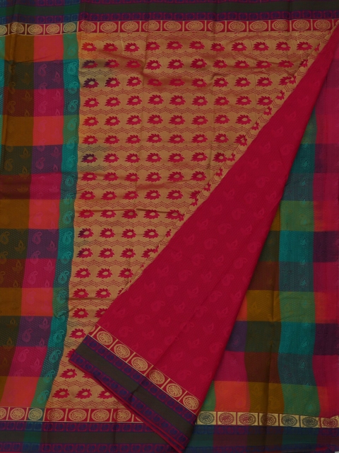 

Pothys Multicoloured Woven Design Art Silk Saree, Multi