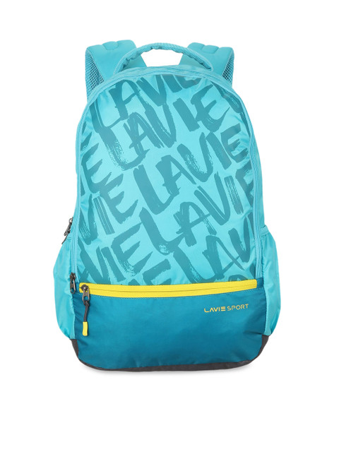 

LAVIE SPORT Women Blue Typography Backpack
