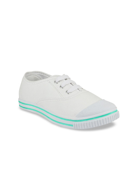 

Rex Unisex Kids White Slip-On Sneakers