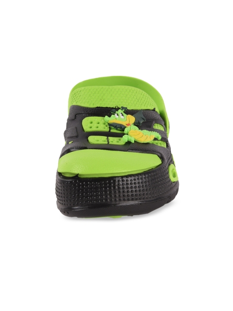 

Yellow Bee Boys Green & Black Clogs