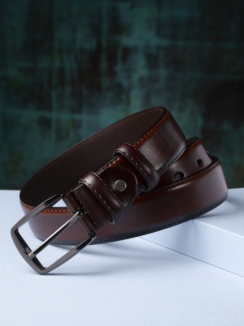 

Apsis Men Coffee Brown Solid Belt