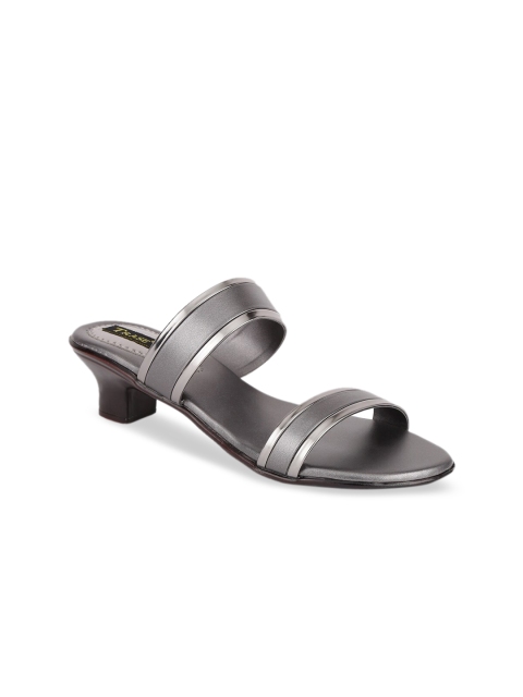 

TRASE Women Steel Striped Block heels