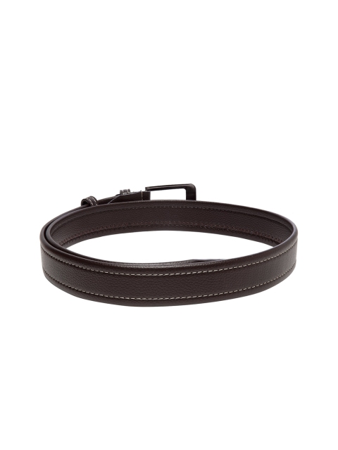 

Apsis Men Coffee Brown Textured Belt
