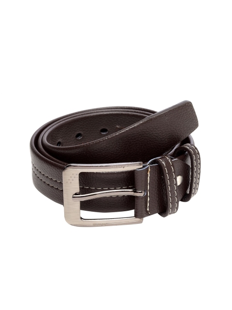 

Apsis Men Coffee Brown Textured Belt