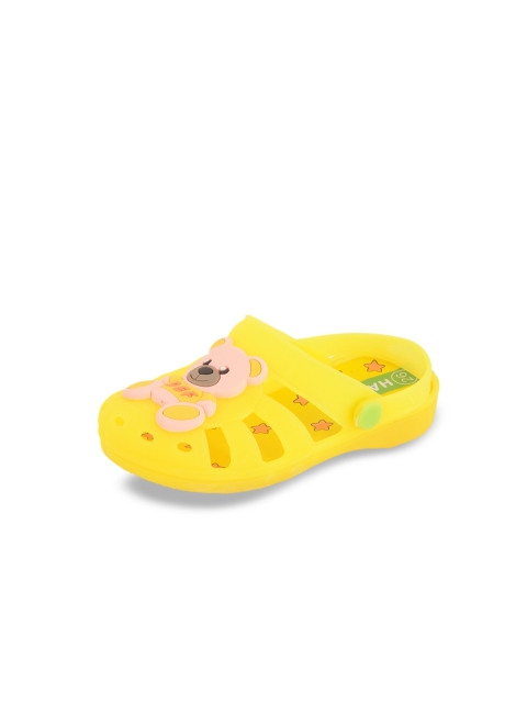 

Yellow Bee Boys Yellow & Pink LED Clogs