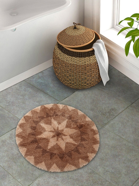 

Spaces Brown Printed Floor Mat
