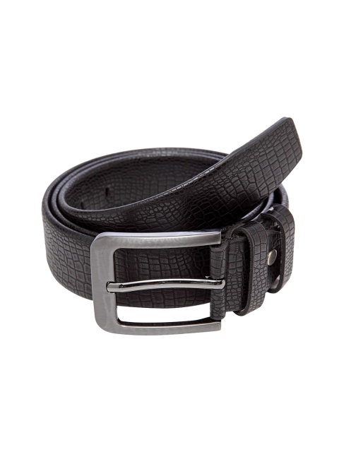 

Apsis Men Black Textured Belt