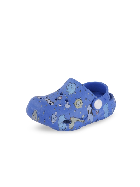 

Yellow Bee Boys Blue Clogs