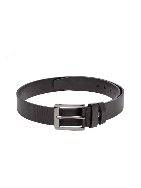 

Apsis Men Black Solid Belt