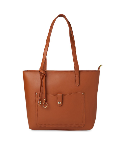 

Globus Tan Solid Shoulder Bag