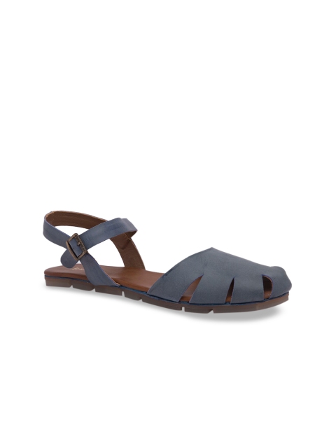 

Inc 5 Women Navy Blue Solid Flats
