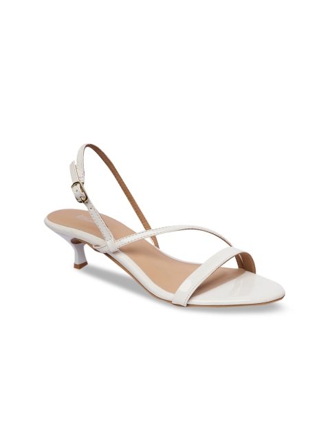 

Inc 5 Women White Solid Sandals