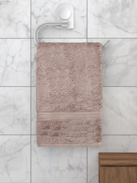 

SPACES Unisex Brown Solid Rennaissance 608 GSM Hand Towel
