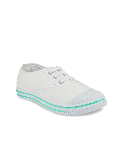 

Rex Unisex Kids White Slip-On Sneakers