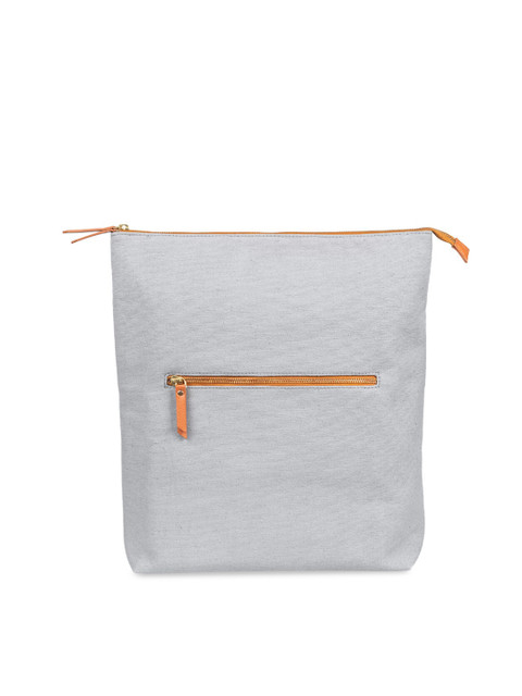 

THE GUSTO Unisex Grey Solid Backpack