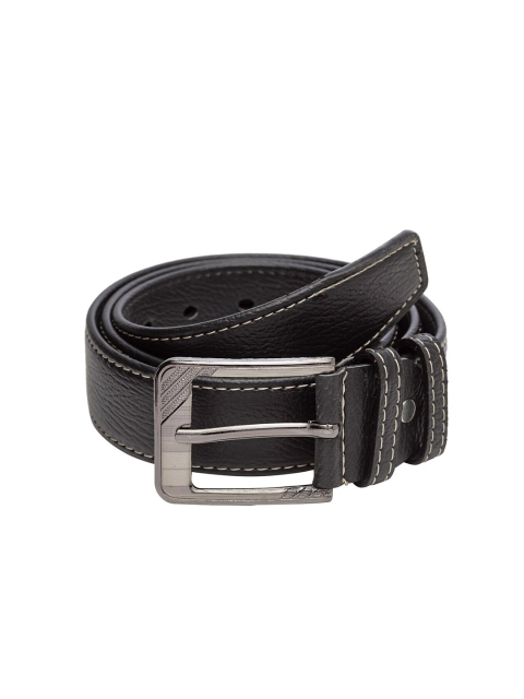 

Apsis Men Black Textured Belt