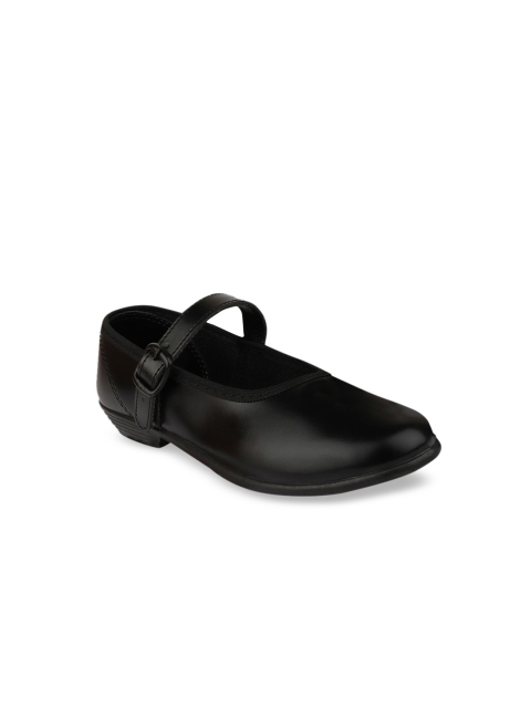 

Rex Girls Black Solid Sneakers