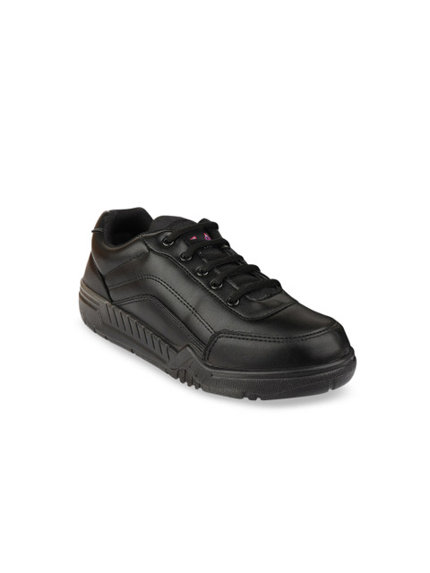 

Rex Kids Black Solid Sneakers